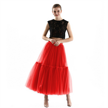 Carregar imagem no visualizador da galeria, Saia elegante Tutu em Tule - Modelo Nice