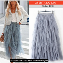 Carregar imagem no visualizador da galeria, Saia de Tule - Modelo Dijon - Oferta Relâmpago do Dia - Só HOJE