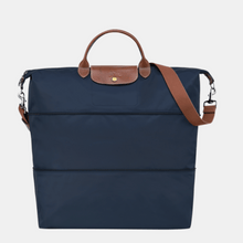 Carregar imagem no visualizador da galeria, NOVA Maxi Bolsa Origami EXPANSÍVEL para Viagem COM LOGO e Alça Transversal (TAMANHO XXG) - Lançamento 2025