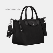 Carregar imagem no visualizador da galeria, Bolsa Origami Modelo Energy COM LOGO + Alça Transversal Tam MINI, P e M - Lançamento Novo