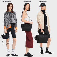 Carregar imagem no visualizador da galeria, Bolsa Origami Modelo Energy COM LOGO + Alça Transversal Tam MINI, P e M - Lançamento Novo