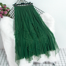Carregar imagem no visualizador da galeria, Saia elegante Tutu Tule - Modelo Gênova