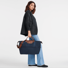 Carregar imagem no visualizador da galeria, NOVA Maxi Bolsa Origami EXPANSÍVEL para Viagem COM LOGO e Alça Transversal (TAMANHO XXG) - Lançamento 2025