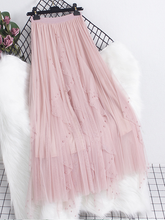 Carregar imagem no visualizador da galeria, Saia elegante Tutu Tule - Modelo Gênova