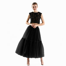 Carregar imagem no visualizador da galeria, Saia elegante Tutu em Tule - Modelo Nice