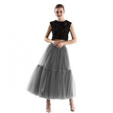 Carregar imagem no visualizador da galeria, Saia elegante Tutu em Tule - Modelo Nice