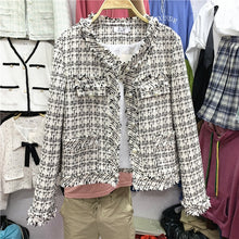 Carregar imagem no visualizador da galeria, Jaqueta Feminina Tweed Estilo Francês - Modelo Dominique