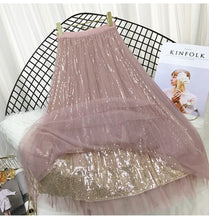 Carregar imagem no visualizador da galeria, Saia elegante Tutu em Tule Brilho - Modelo Oscar