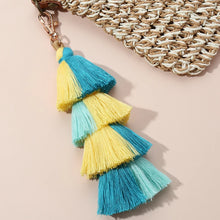Carregar imagem no visualizador da galeria, Berloque Multicolorido Tassel Boho