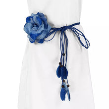 Carregar imagem no visualizador da galeria, Cinto Flor Chiffon Modelo Arpoador