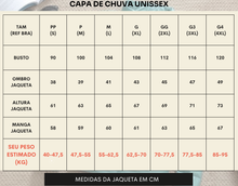 Carregar imagem no visualizador da galeria, Capa de Chuva e Corta vento (Unissex) - Ultra Light