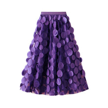 Carregar imagem no visualizador da galeria, Saia Elegante Tutu em Tule - Modelo Verona 3D