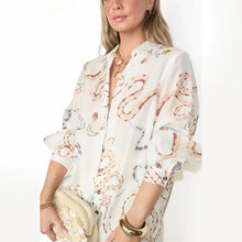 Carregar imagem no visualizador da galeria, Conjunto Camisa e Saia - Modelo Cannes