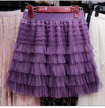 Carregar imagem no visualizador da galeria, Saia Tutu em Tule - Modelo Cannes Curta