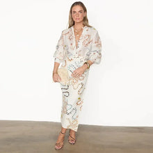 Carregar imagem no visualizador da galeria, Conjunto Camisa e Saia - Modelo Cannes