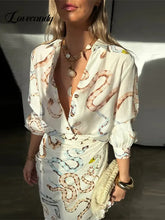 Carregar imagem no visualizador da galeria, Conjunto Camisa e Saia - Modelo Cannes