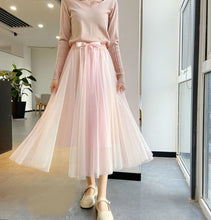 Carregar imagem no visualizador da galeria, Saia elegante Tutu de Tule - Modelo Milão