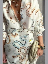 Carregar imagem no visualizador da galeria, Conjunto Camisa e Saia - Modelo Cannes