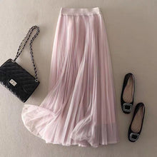 Carregar imagem no visualizador da galeria, Saia elegante Tutu de Tule Plissada - Modelo Firenze