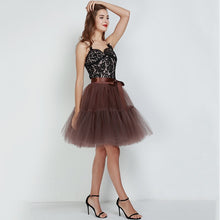 Carregar imagem no visualizador da galeria, Saia elegante Tutu de Tule - Modelo Juliette