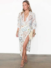 Carregar imagem no visualizador da galeria, Conjunto Camisa e Saia - Modelo Cannes