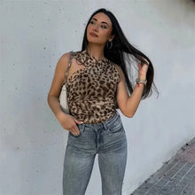 Carregar imagem no visualizador da galeria, Body Leopardo e Liso - Modelo Nirvana