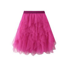 Carregar imagem no visualizador da galeria, Saia elegante Tutu em Tule - Modelo Dijon Curta