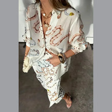 Carregar imagem no visualizador da galeria, Conjunto Camisa e Saia - Modelo Cannes