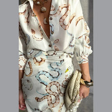 Carregar imagem no visualizador da galeria, Conjunto Camisa e Saia - Modelo Cannes