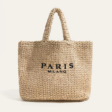 Carregar imagem no visualizador da galeria, Bolsa Palha - Modelo Paris
