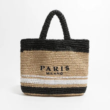 Carregar imagem no visualizador da galeria, Bolsa Palha - Modelo Paris