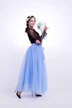 Carregar imagem no visualizador da galeria, Saia elegante Tutu de Tule - Modelo Roma