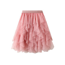 Carregar imagem no visualizador da galeria, Saia elegante Tutu em Tule - Modelo Dijon Curta