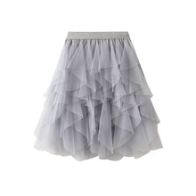 Carregar imagem no visualizador da galeria, Saia elegante Tutu em Tule - Modelo Dijon Curta