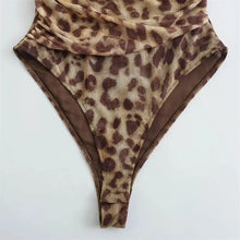 Carregar imagem no visualizador da galeria, Body Leopardo e Liso - Modelo Nirvana