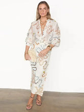 Carregar imagem no visualizador da galeria, Conjunto Camisa e Saia - Modelo Cannes