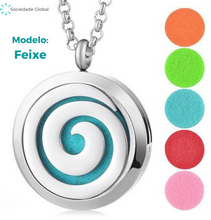 Carregar imagem no visualizador da galeria, Colar perfumeiro - grátis 5 pads sortidos