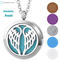 Carregar imagem no visualizador da galeria, Colar perfumeiro - grátis 5 pads sortidos