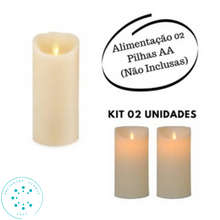 Carregar imagem no visualizador da galeria, Kit Vela com chama dançante sem fumaça - Oferta relâmpago de lançamento - Leve 2 e Pague 1