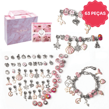 Carregar imagem no visualizador da galeria, Kit de Pulseiras e Berloques FAÇA VOCÊ MESMO - Linha KIDS