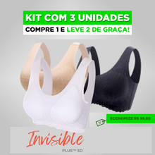 Carregar imagem no visualizador da galeria, Kit 3 Unidades - Sutiã Invisible Plus™ 5D