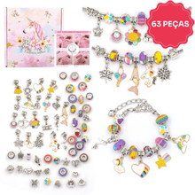 Carregar imagem no visualizador da galeria, Kit de Pulseiras e Berloques FAÇA VOCÊ MESMO - Linha KIDS