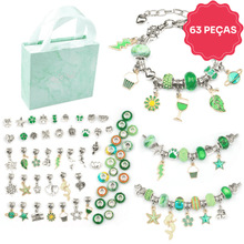 Carregar imagem no visualizador da galeria, Kit de Pulseiras e Berloques FAÇA VOCÊ MESMO - Linha KIDS
