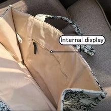 Carregar imagem no visualizador da galeria, Bolsa Pantanal em tecido Jacquard - Luxo e sofisticação