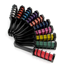Carregar imagem no visualizador da galeria, Pentes divertidos para coloração temporária dos cabelos (Kit com 10 cores)
