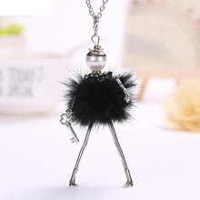 Carregar imagem no visualizador da galeria, Colar Cute Doll®- Modelo Plumas Prateado