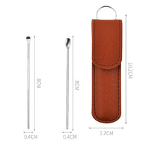 Carregar imagem no visualizador da galeria, Kit 6PCS Removedor cera de ouvido aço inox