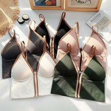 Carregar imagem no visualizador da galeria, Sutiã/Top com fechamento frontal - Kit com 5 peças (Oferta Relâmpago - SÓ HOJE) - Sociedade Global