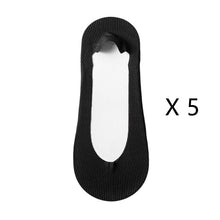 Carregar imagem no visualizador da galeria, Kit c/ 5 pares de meias invisíveis e antiderrapantes - OFERTA DO KIT SÓ HOJE