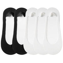 Carregar imagem no visualizador da galeria, Kit c/ 5 pares de meias invisíveis e antiderrapantes - OFERTA DO KIT SÓ HOJE